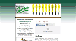 Desktop Screenshot of charliesbar.com